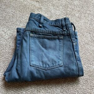 VTG 90’s Dark Blue Mens Straight Leg Jeans